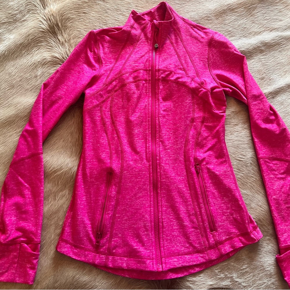 Lululemon Pink Align Jacket Size 6